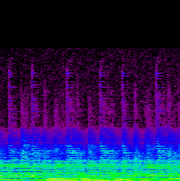 spectrogram from GoldWave of 10538 Overture
                  opening