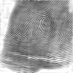 Fingerprint compressed by 240 times