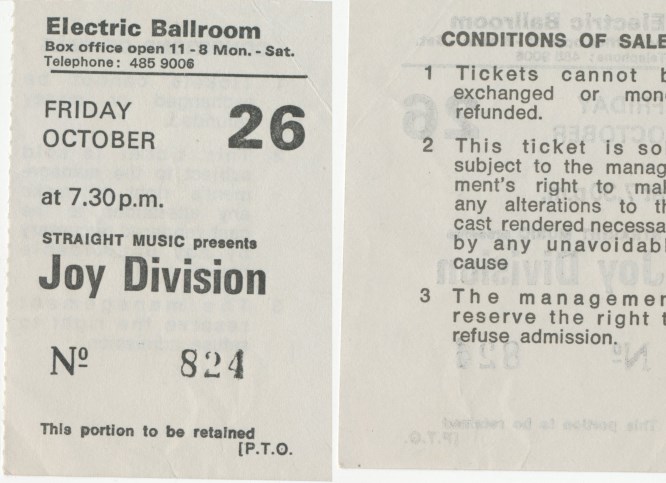 yeat another great Joy Division gig