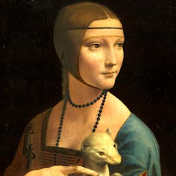 Leonardo's Lady with
                  Ermine