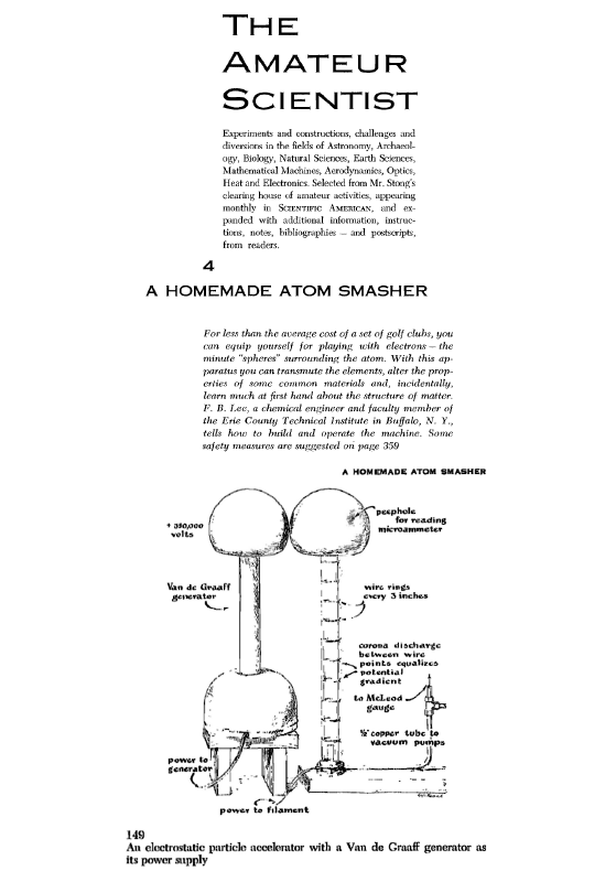 CL
                  Stong's wonderful homemade atom smasher